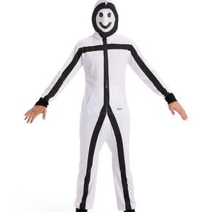 Men’s stick figure costume